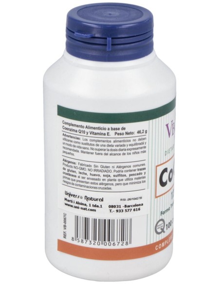 Vbyotics Coenzima Q10 120Mg 100Caps