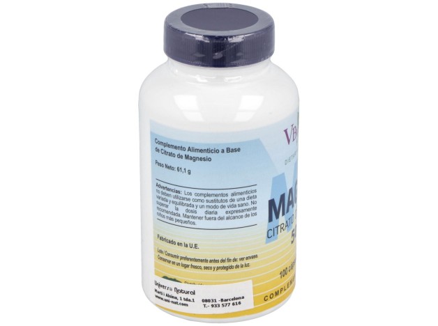 Vbyotics Magmax Magnesio Citrato 500Mg 100Caps