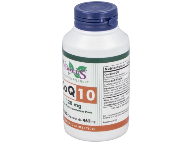 Vbyotics Coenzima Q10 120Mg 100Caps
