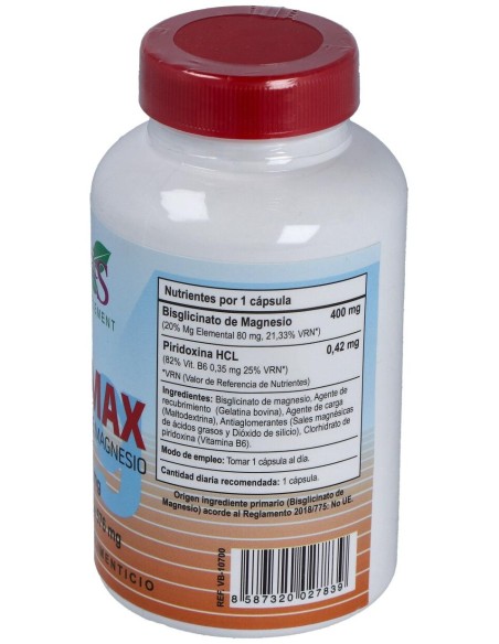 Vbyotics Bisglicinato De Magnesio 400Mg 120Comp