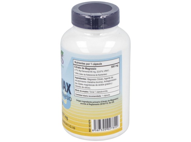 Vbyotics Magmax Magnesio Citrato 500Mg 100Caps