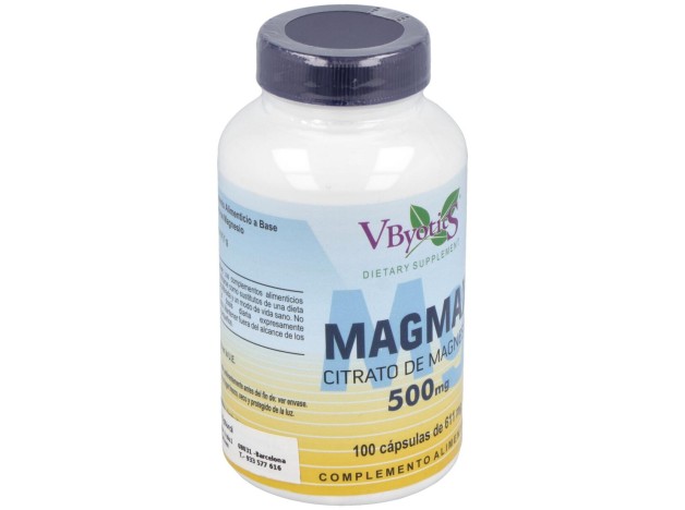 Vbyotics Magmax Magnesio Citrato 500Mg 100Caps