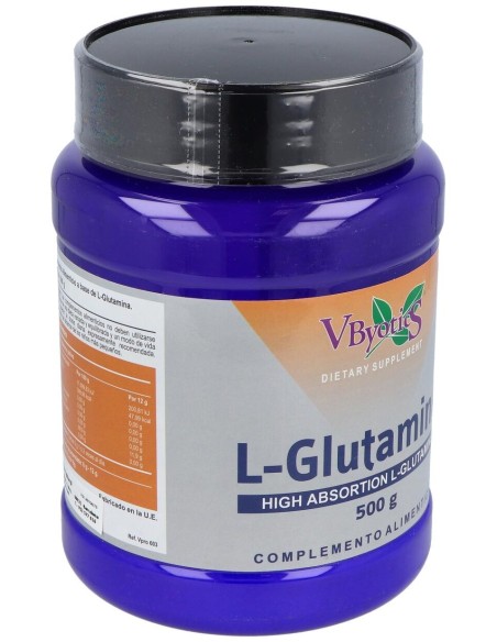 Vbyotics L-Glutamina Polvo 500G