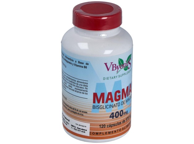 Vbyotics Bisglicinato De Magnesio 400Mg 120Comp