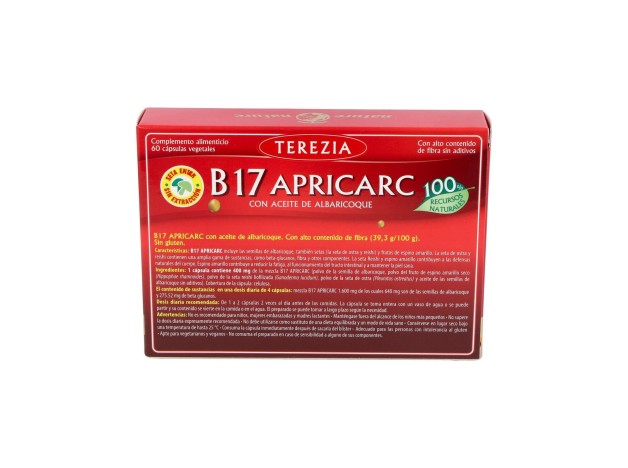 B17 Apricarc Con Ac. Semillas De Albaricoque 60Cap