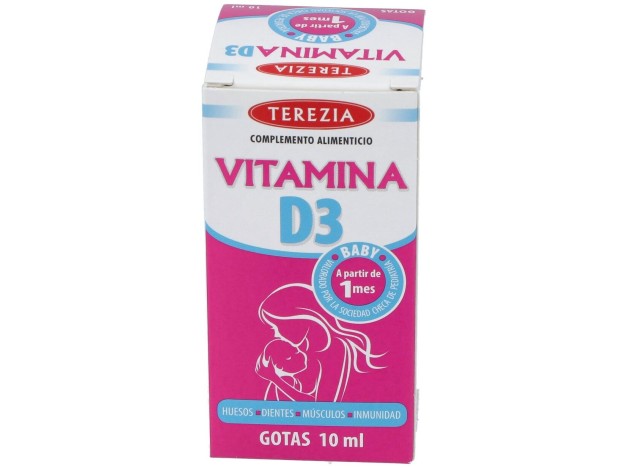 Terezia Vitamina D3 Gotas 10Ml