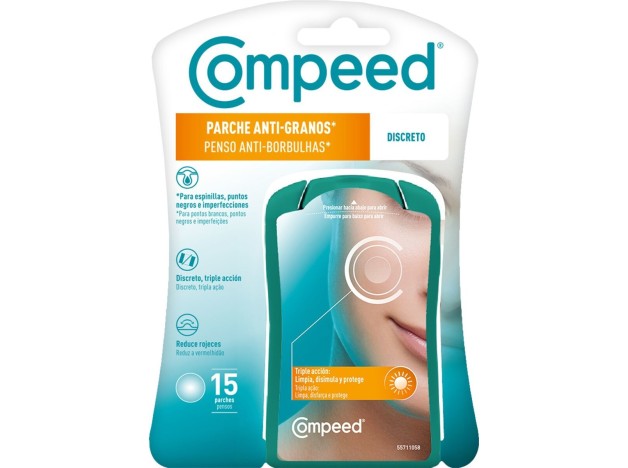 Compeed Parche Anti-Granos Discreto 15 unidades