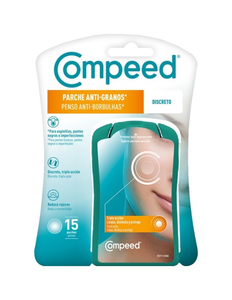 Compeed Parche Anti-Granos Discreto 15 unidades