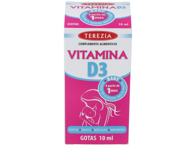 Terezia Vitamina D3 Gotas 10Ml