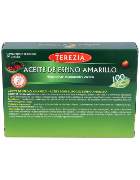 Aceite De Espino Amarillo 60Cap.