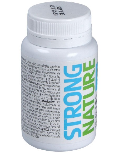 Strong Nature Carbón Activo 30Caps