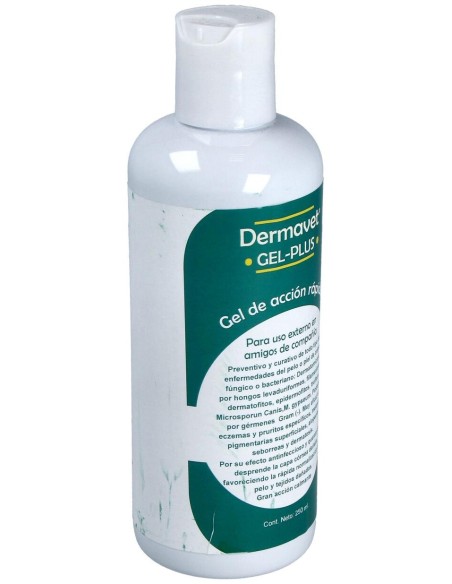 Dermavet Gel-Plus Mascotas 250Ml.