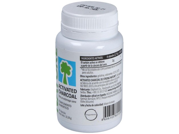 Strong Nature Carbón Activo 30Caps