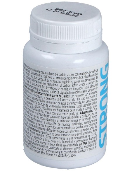 Strong Nature Carbón Activo 30Caps