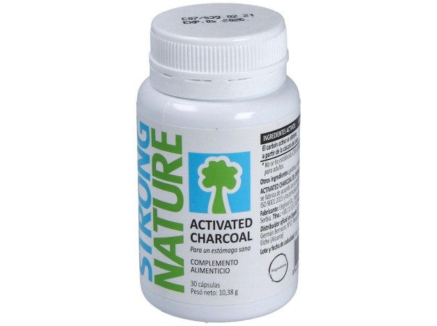 Strong Nature Carbón Activo 30Caps