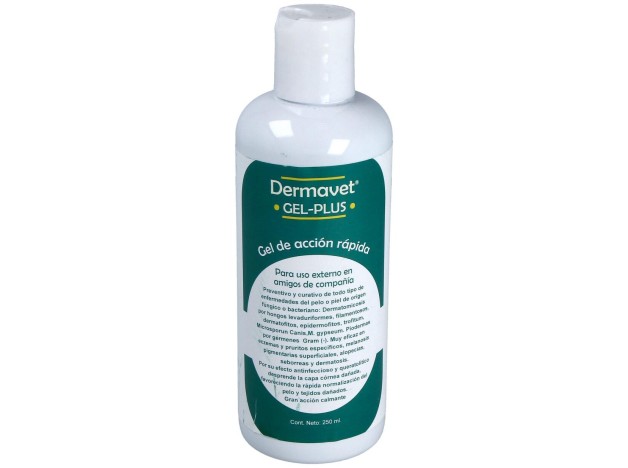 Dermavet Gel-Plus Mascotas 250Ml.