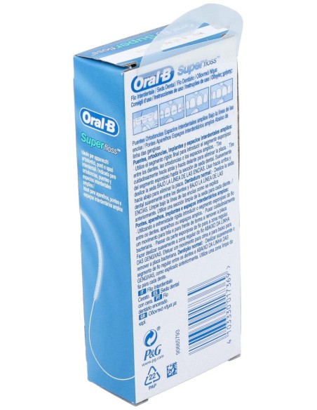 Super Floss Seda Dental 50Mtrs.