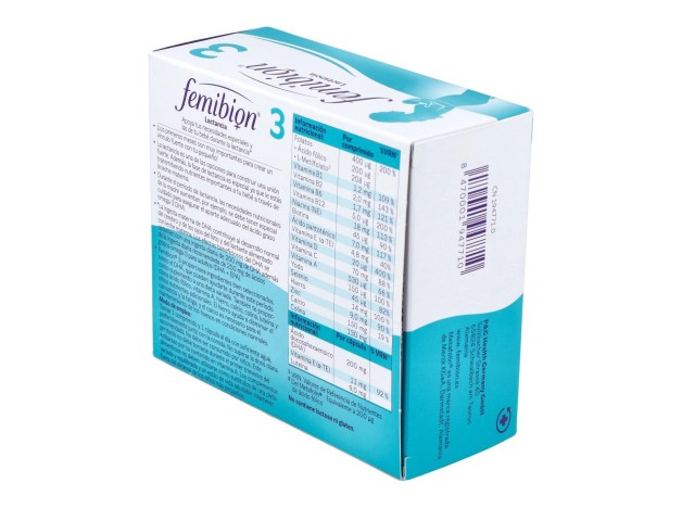 Femibion 3 Lactancia 28Comp.+28Cap.