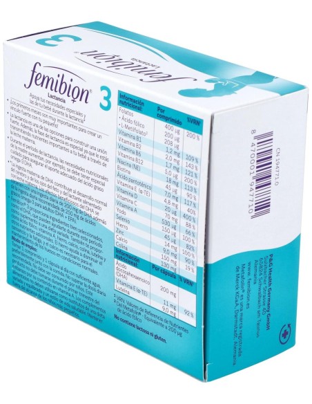 Femibion 3 Lactancia 28Comp.+28Cap.
