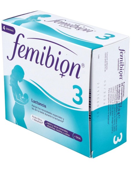 Femibion 3 Lactancia 28Comp.+28Cap.