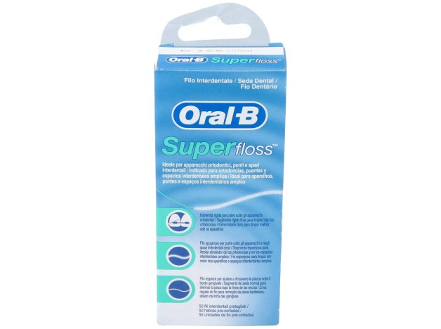 Super Floss Seda Dental 50Mtrs.