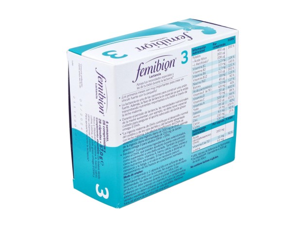 Femibion 3 Lactancia 28Comp.+28Cap.