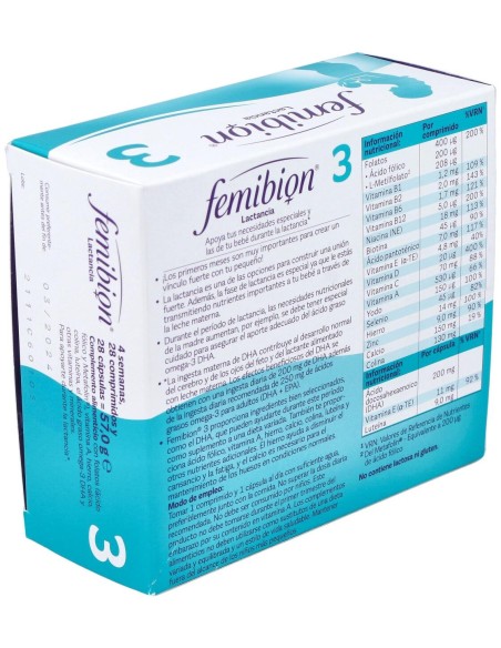 Femibion 3 Lactancia 28Comp.+28Cap.