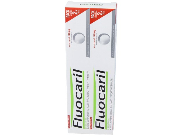 Duplo Fluocaril Bi-Fluoré Blanqueante, 2 Unidades