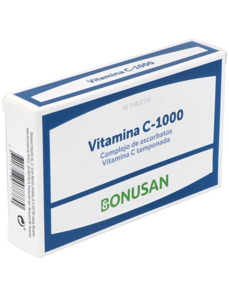 Bonusan Vitamina C 1000 Complejo De Ascorbatos 30Comp