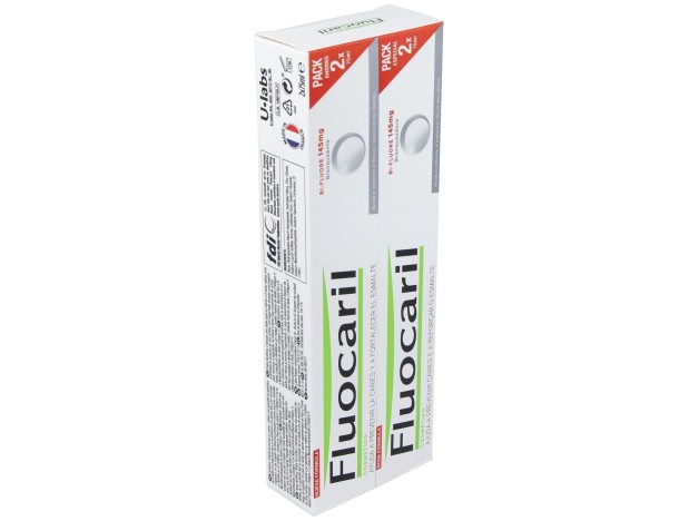 Duplo Fluocaril Bi-Fluoré Blanqueante, 2 Unidades