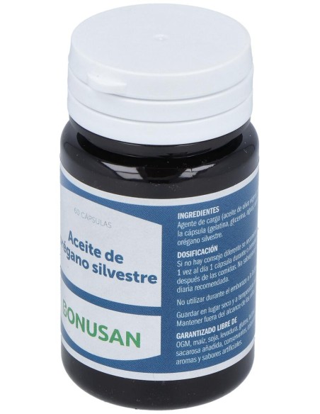 Bonusan Aceite De Oregano Silvestre 60Caps