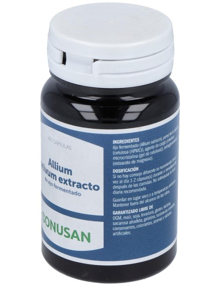 Allium Sativum Ext. Ajo Fermentado 60Cap.
