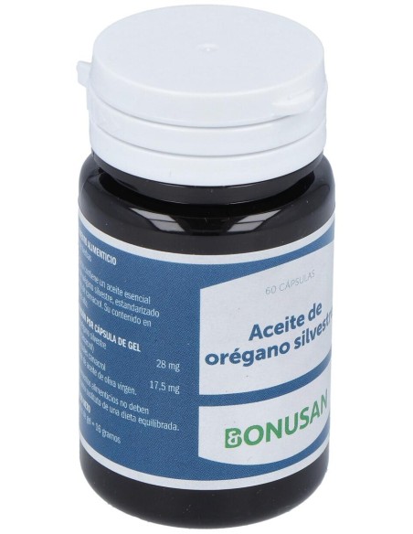 Bonusan Aceite De Oregano Silvestre 60Caps