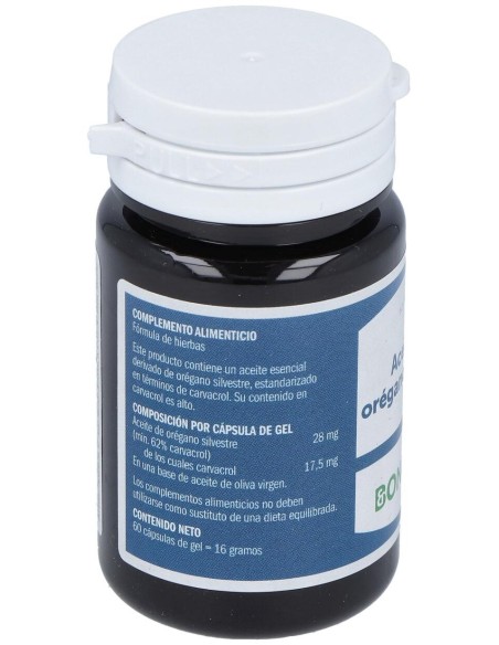Bonusan Aceite De Oregano Silvestre 60Caps