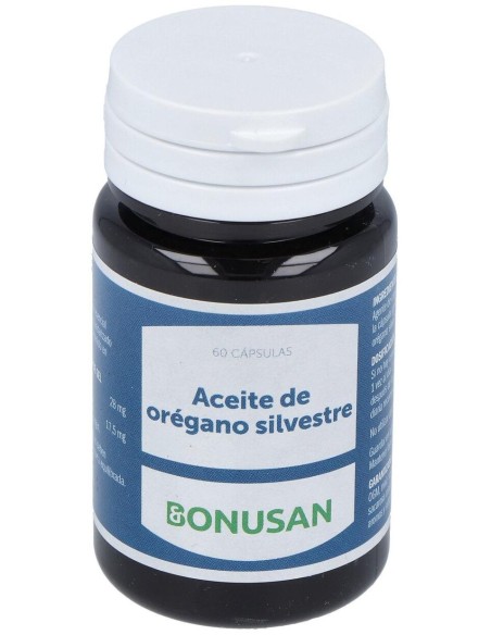 Bonusan Aceite De Oregano Silvestre 60Caps