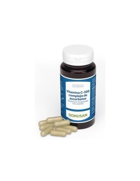 Bonusan Vitamina C 500 Complejo Ascorbatos 90Caps