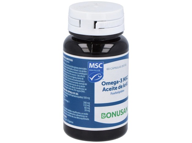 Bonusan Omega-3 Msc Aceite De Krill 60Caps