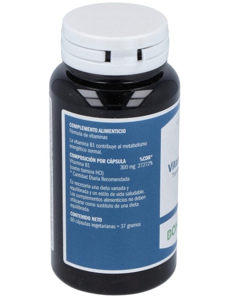 Bonusan Vitamina B1 Tiaminaulas Vegetales 60Caps