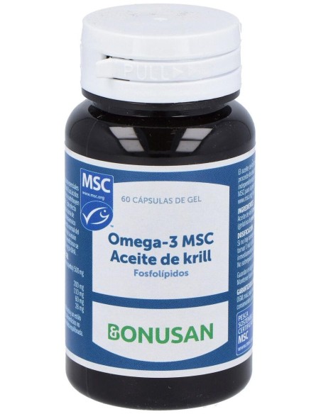 Bonusan Omega-3 Msc Aceite De Krill 60Caps