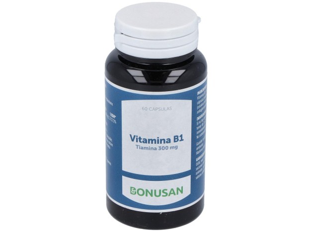 Bonusan Vitamina B1 Tiaminaulas Vegetales 60Caps