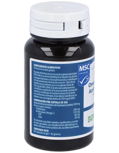 Bonusan Omega-3 Msc Aceite De Krill 60Caps