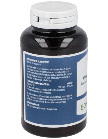 Bonusan Vitamina B5 Acido Pantotenico 500Mg 90Caps