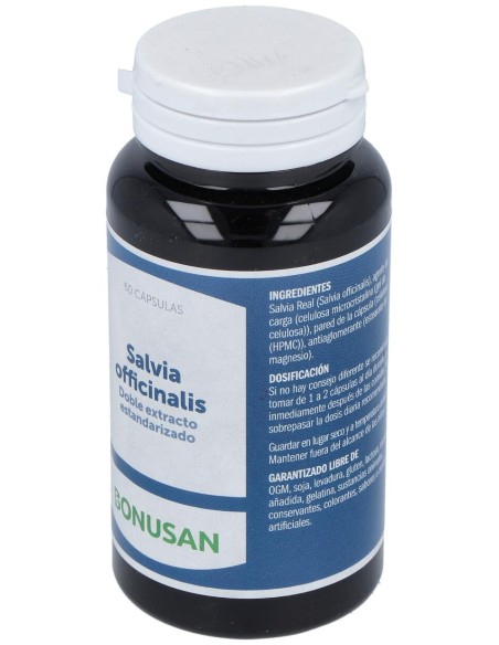 Salvia Officinalis Extracto Bonusan 60 Cápsulas