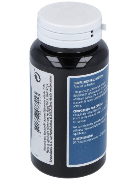 Salvia Officinalis Extracto Bonusan 60 Cápsulas