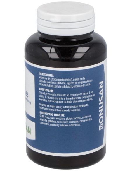 Bonusan Vitamina B5 Acido Pantotenico 500Mg 90Caps