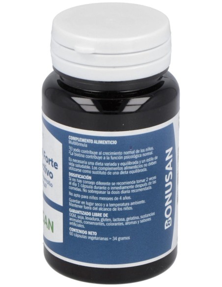 Bonusan Multi Vital Forte Junior Activo 60Caps