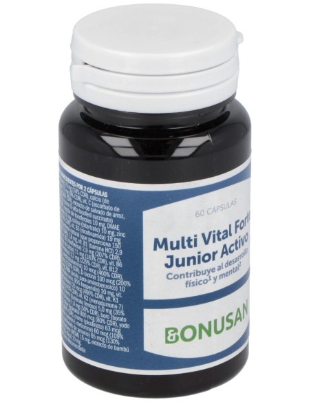 Bonusan Multi Vital Forte Junior Activo 60Caps