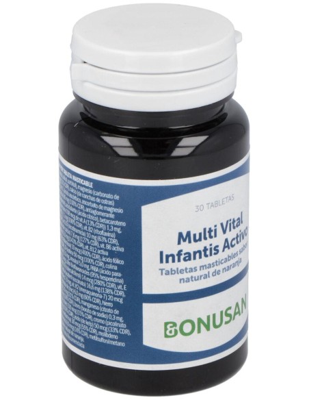 Multi Vital Infantis Activo Masticable 30Comp.