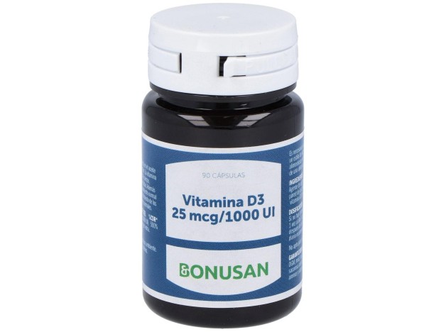 Bonusan Vitamina D3 25 Mcg/1000 U 90 Caps