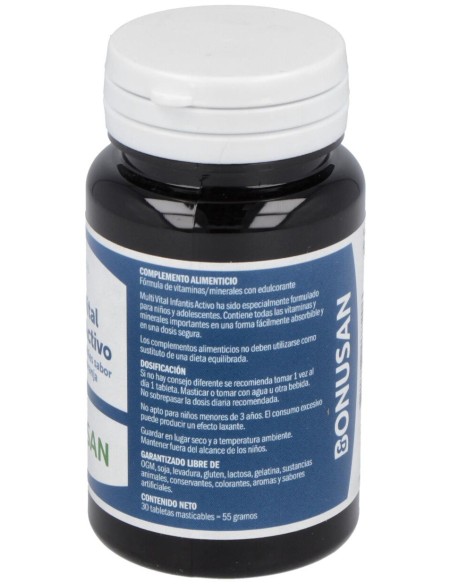 Multi Vital Infantis Activo Masticable 30Comp.